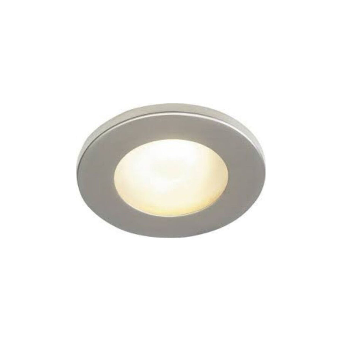 RENDL Outlet DOLIX OUT R recessed titanium/satinated glass 230V GU10 35W IP44 111027 1