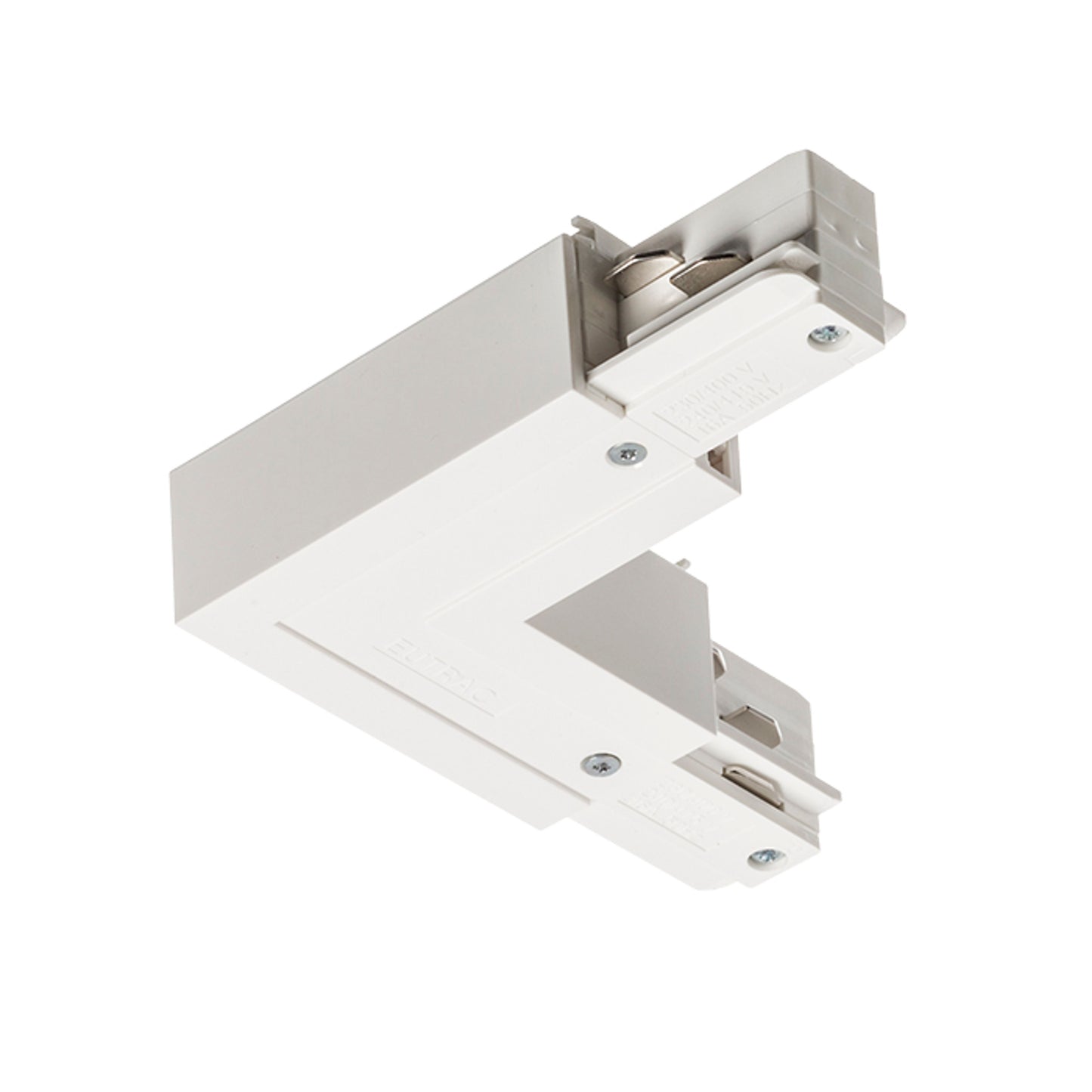 RENDL 3-circuit track system EUTRAC L connector inner polarity white 230V R11326 1