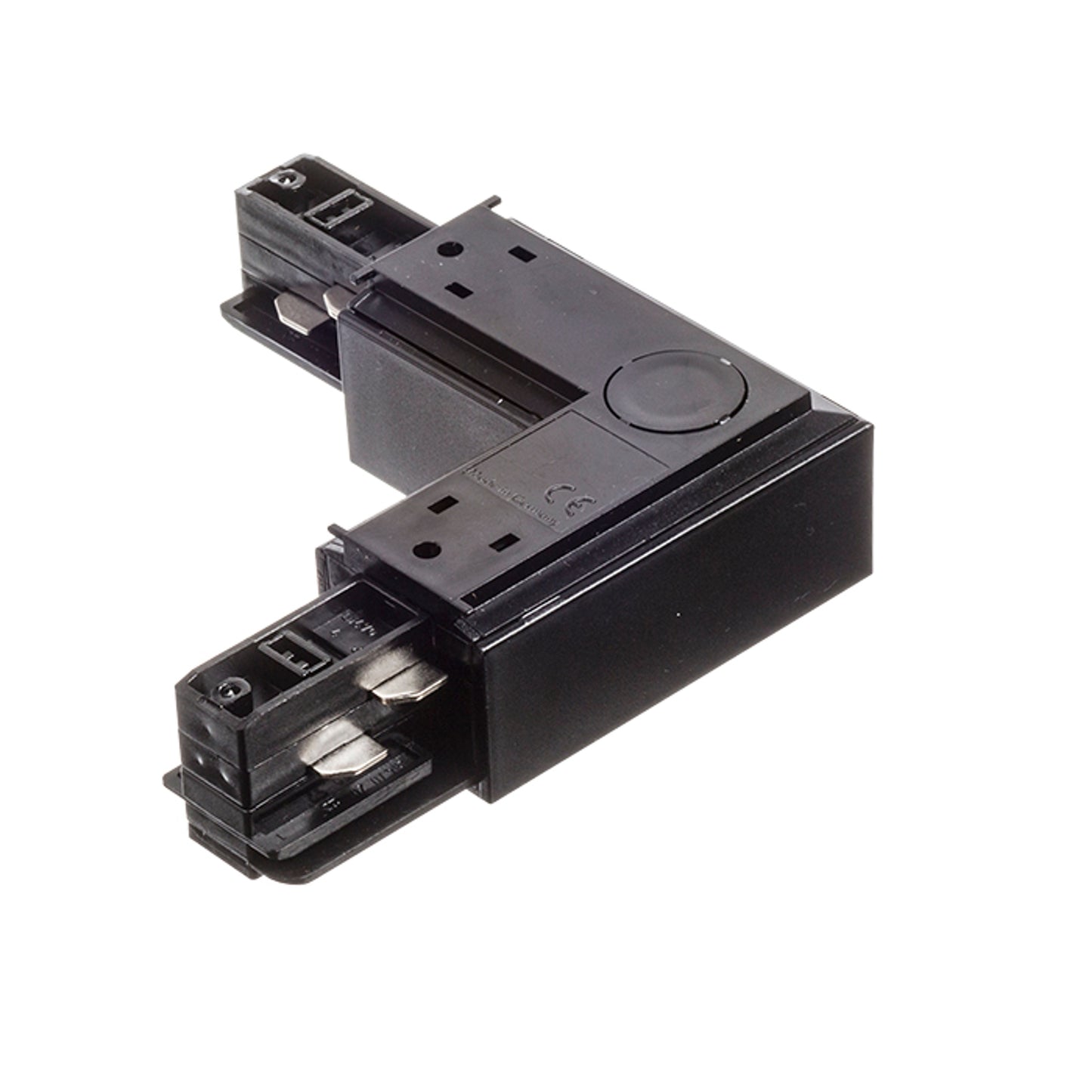 RENDL 3-circuit track system EUTRAC L connector inner polarity black 230V R11327 3