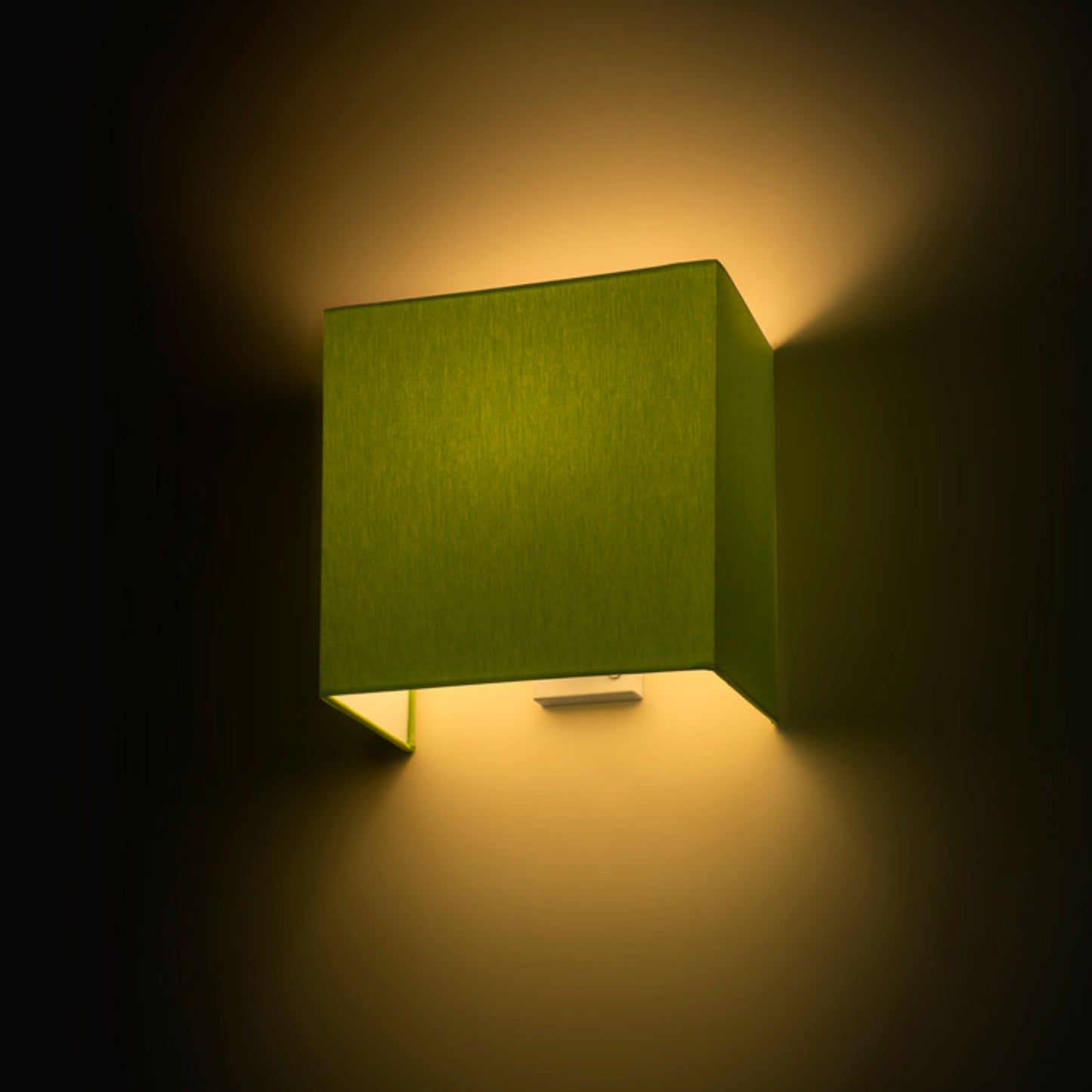 RENDL wall lamp LOPE W 25/14 wall Chintz lime/white PVC 230V LED E27 15W R11570 7