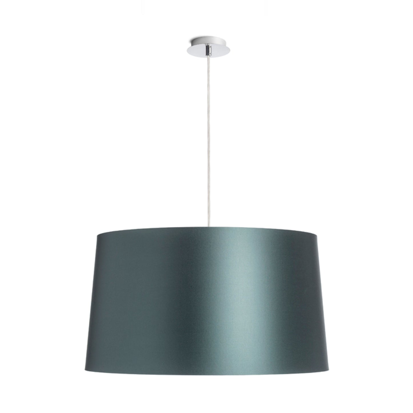 RENDL shades, shade bases, pendent sets ASPRO 55/30 shade Monaco petrol blue/silver PVC max. 23W R11577 5