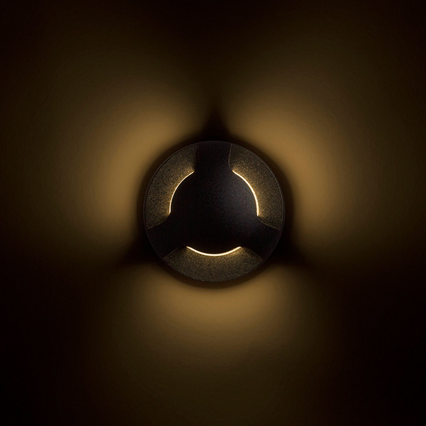 RENDL outdoor lamp KICK III recessed black 230V LED 3W IP54 3000K R12621 2