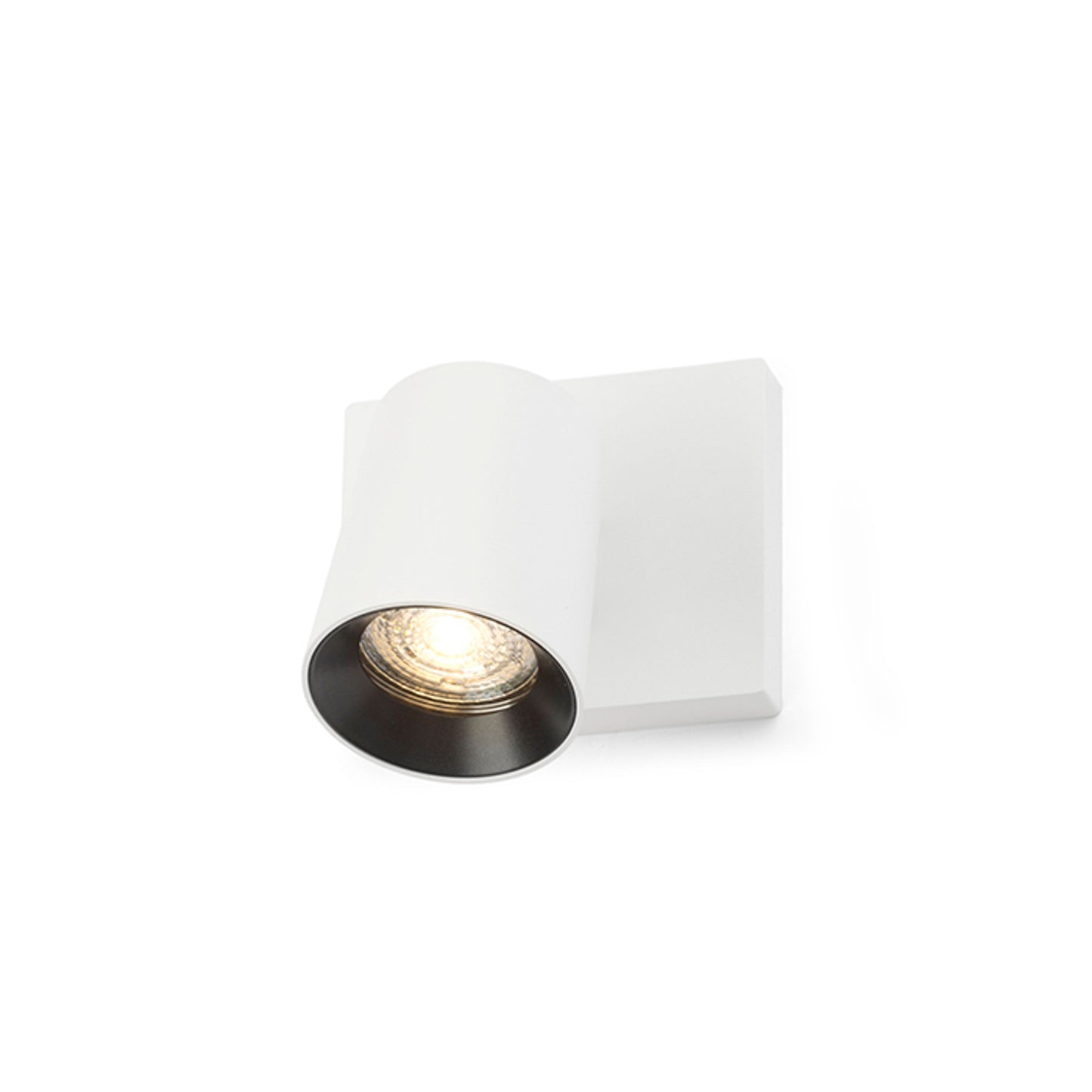 RENDL spotlight KENNY I surface mounted white/black 230V LED GU10 8W R12912 1