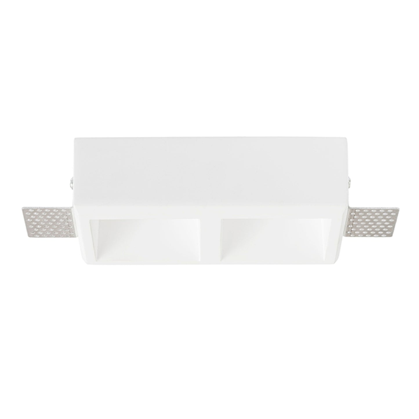RENDL recessed light QUO SQ II recessed plaster 230V LED GU10 2x8W R13126 6