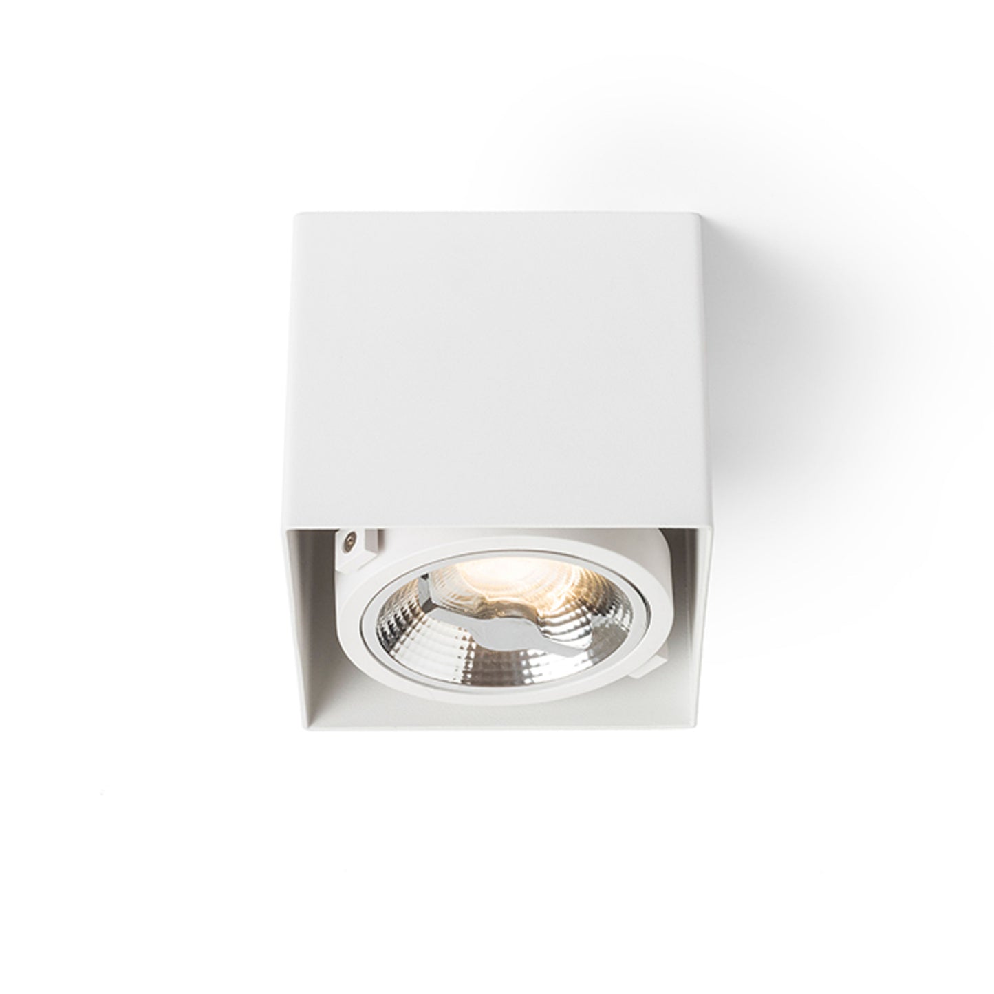 RENDL surface mounted lamp JAMES I DIMM ceiling matt white 230V LED 15W 24° 3000K R13361 2