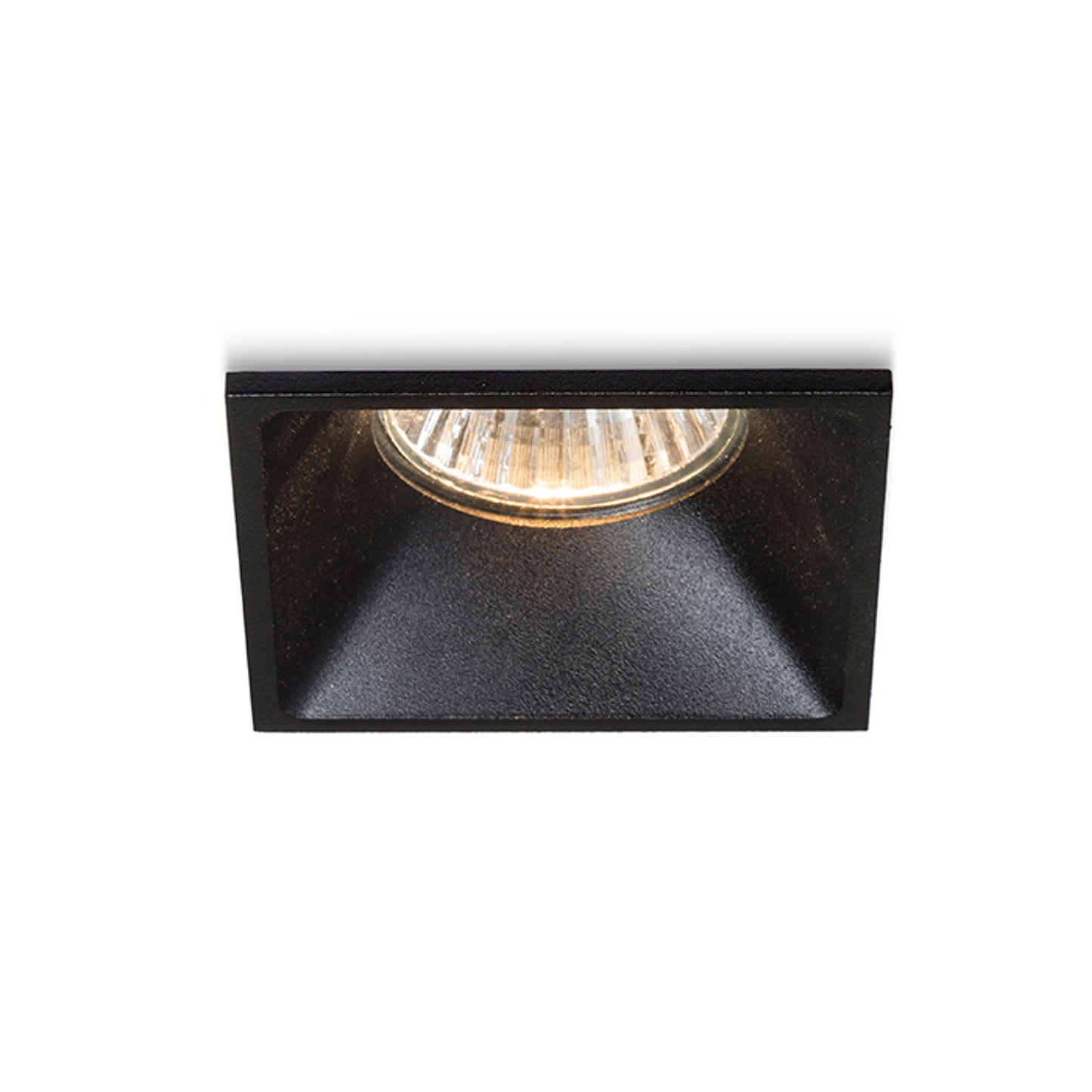 RENDL recessed light ZURI SQ recessed black 230V GU10 35W R13391 3