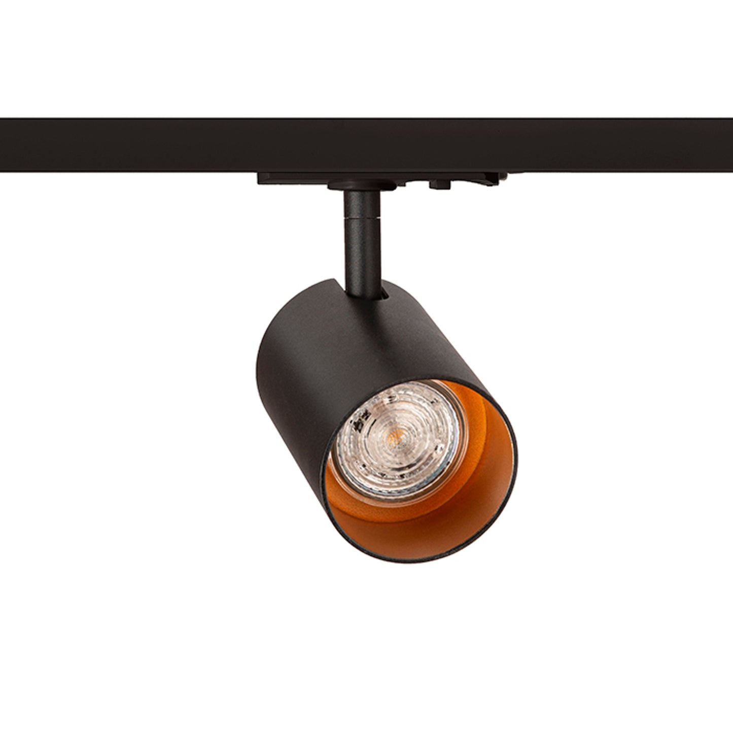 RENDL 1-circuit track system CONNOR for 1-circuit tracks black/gold 230V LED GU10 10W R13498 5