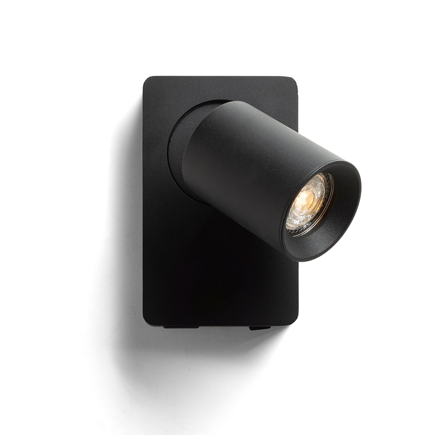 RENDL spotlight VOLTERA USB wall black 230V LED GU10 9W R13764 2