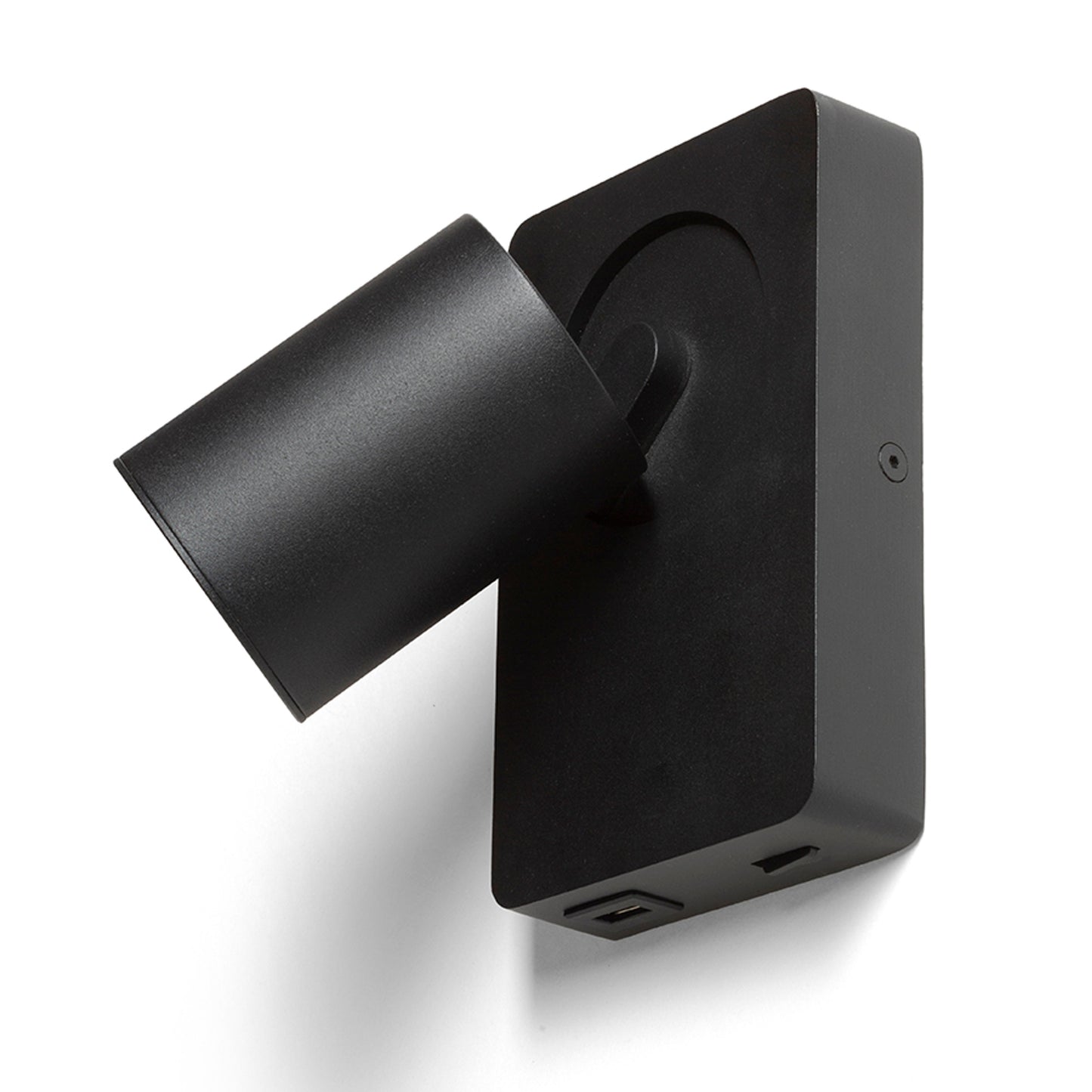 RENDL spotlight VOLTERA USB wall black 230V LED GU10 9W R13764 8