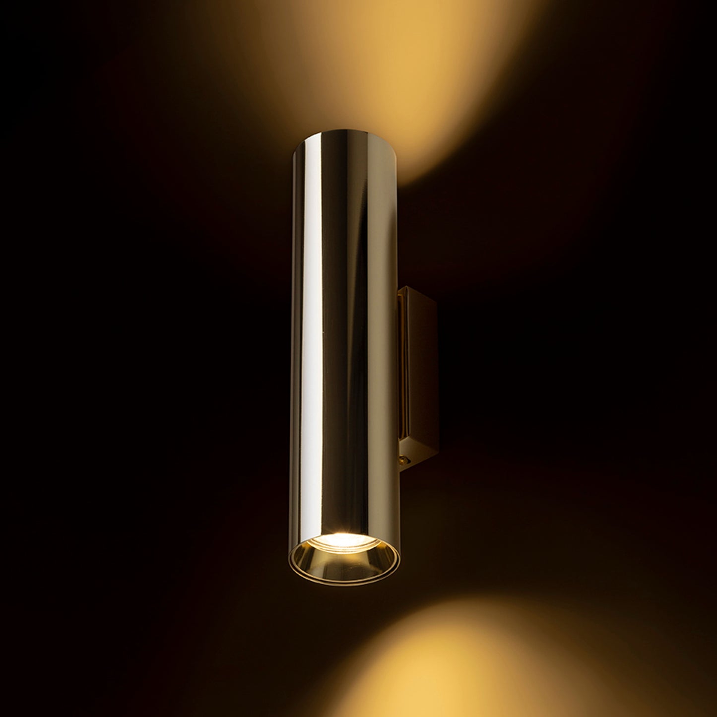 RENDL wall lamp LUKE wall brass 230V LED GU10 2x7W R14314 4
