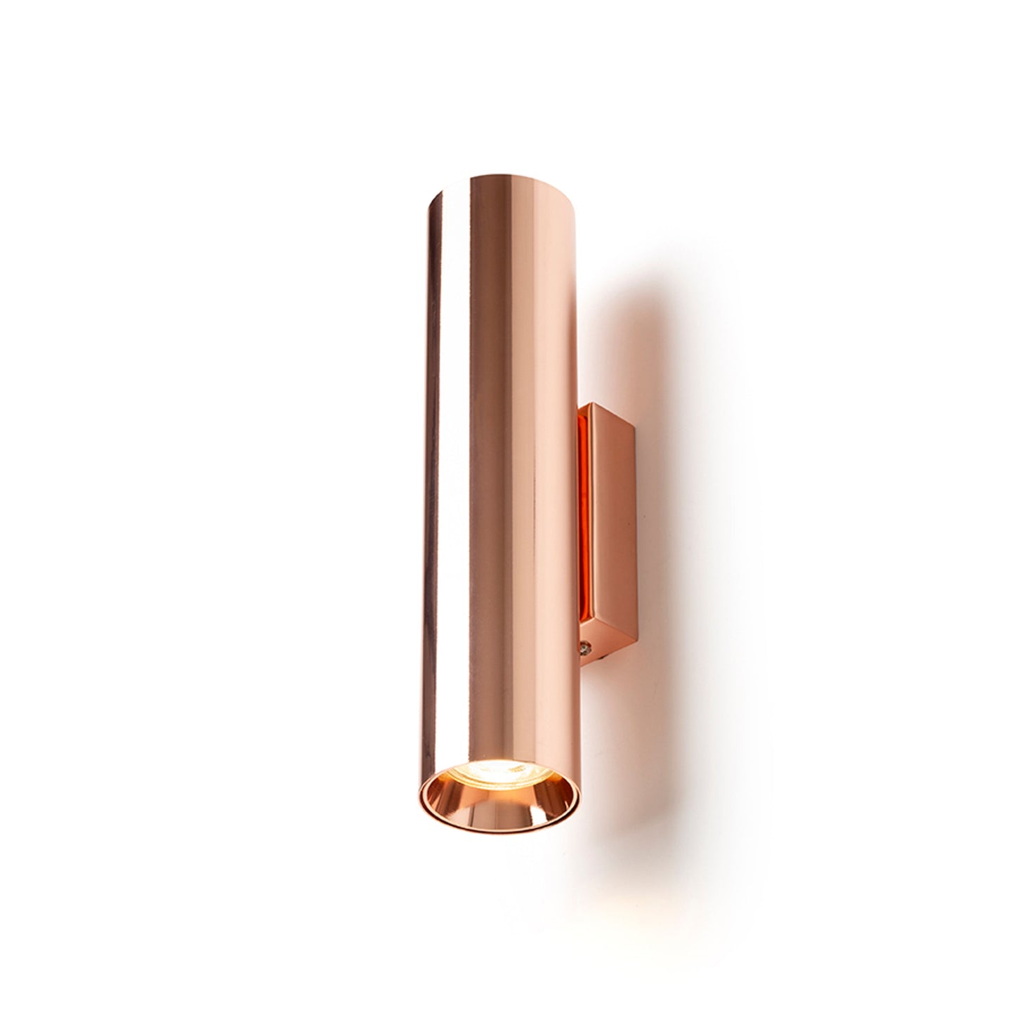 RENDL wall lamp LUKE wall copper 230V LED GU10 2x7W R14315 3