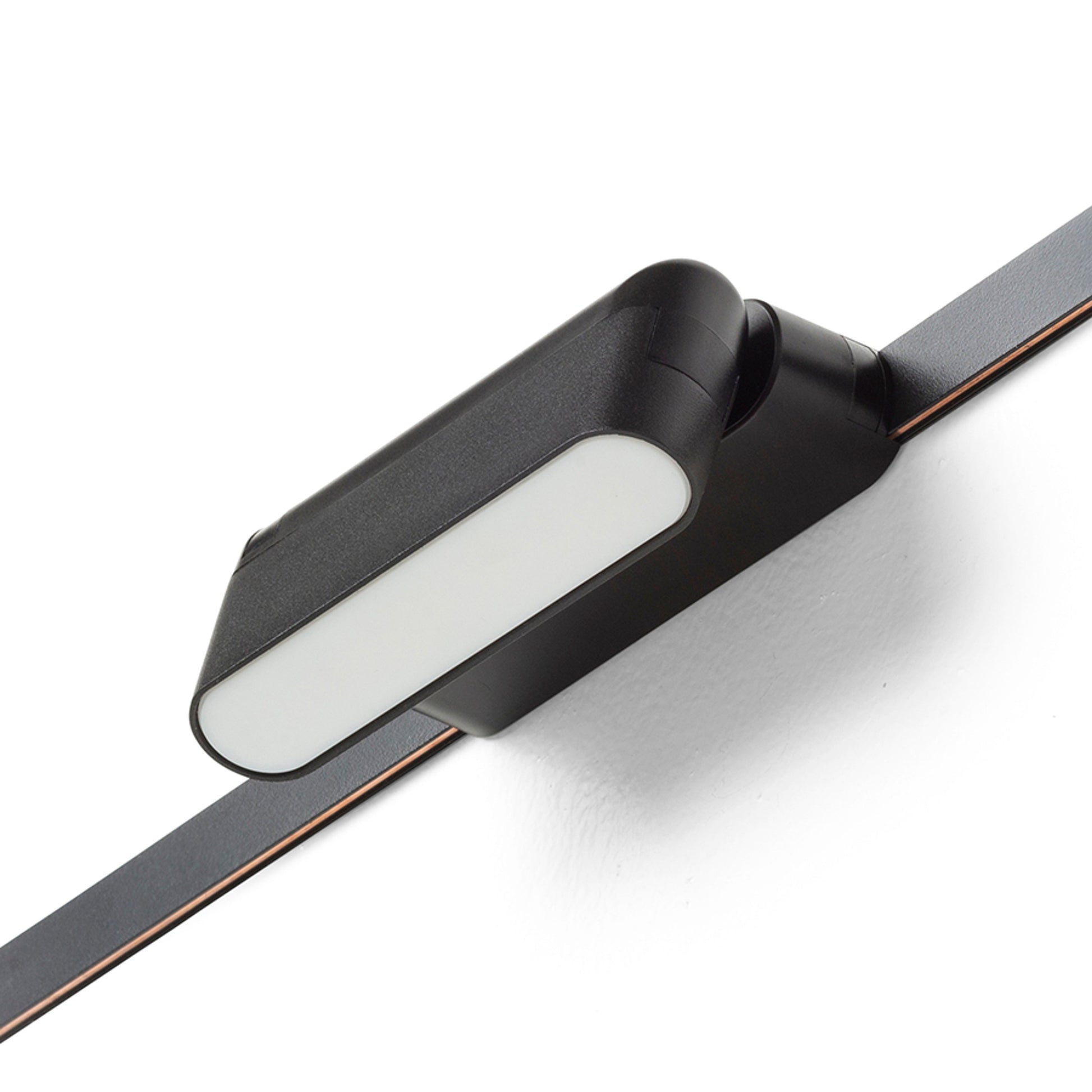 RENDL Ultra-thin track system OXONIA 11 with tilt-function for the VEGA/WAVE system black  24= LED 6W 110°  3000K 4000K 6500K R14321 2