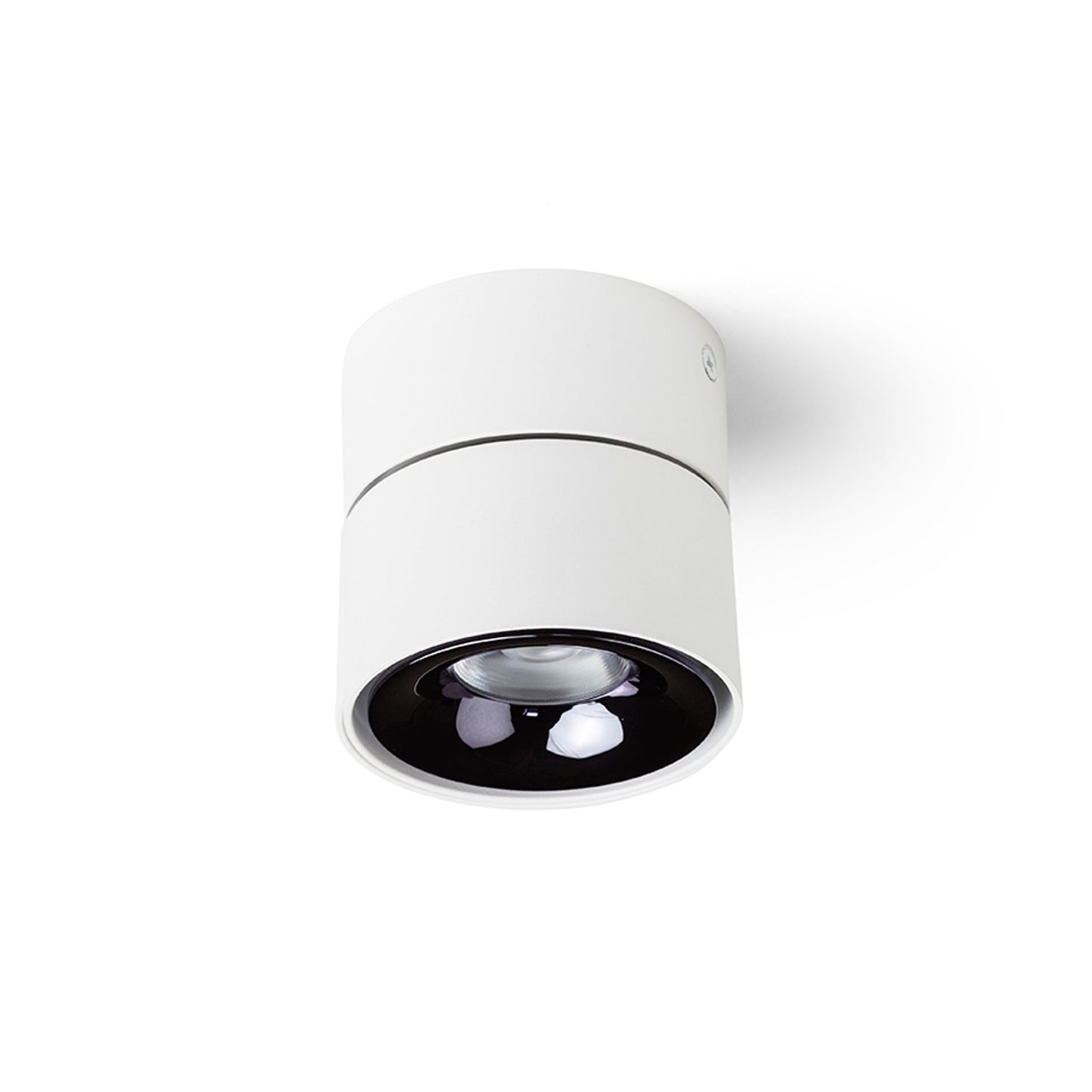 RENDL surface mounted lamp ALBANO surface mounted white black chrome 230V LED 5W 3000K R14425 6