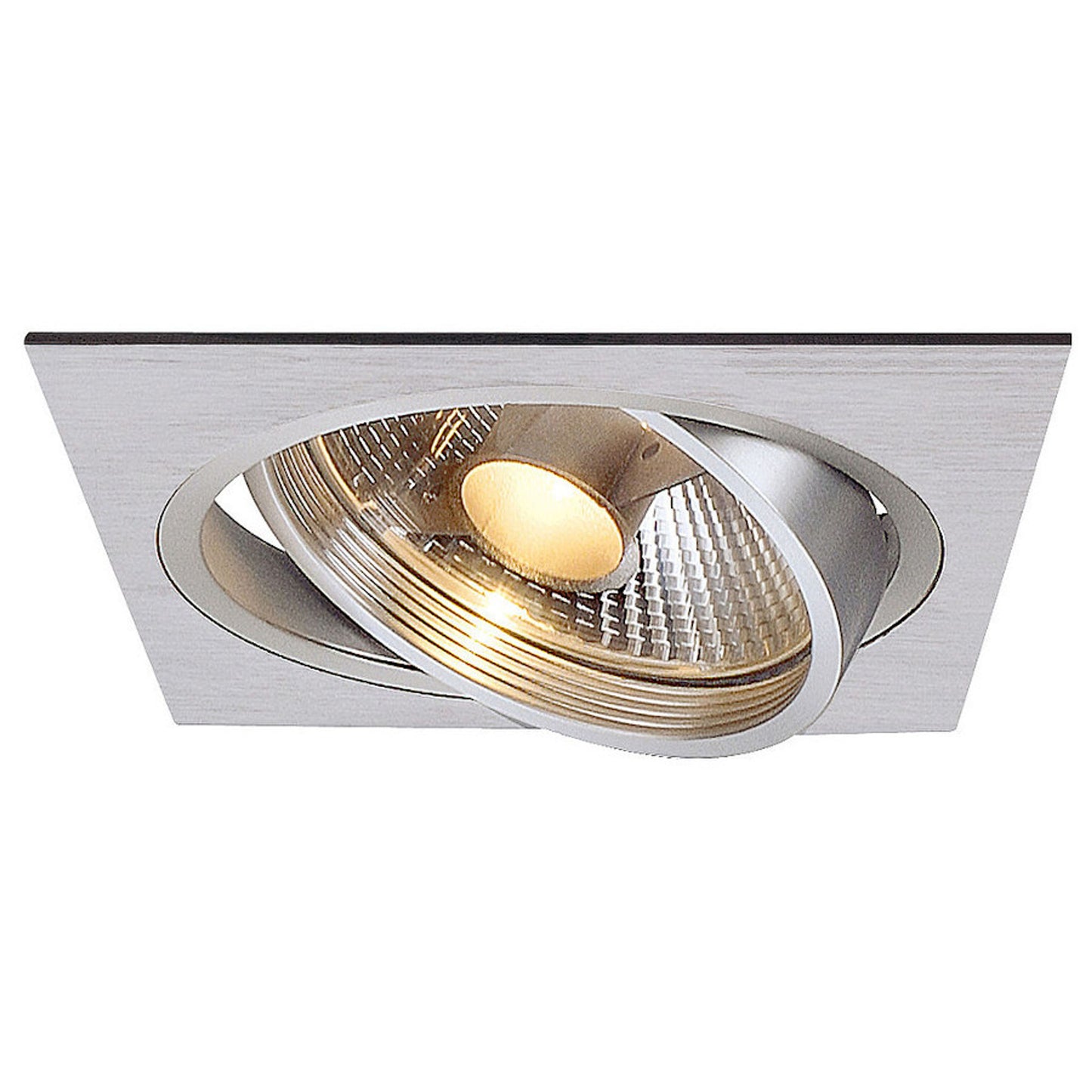 RENDL Outlet NEW TRIA SQ I ES111 recessed brushed aluminum 230V GU10 75W 111381 1