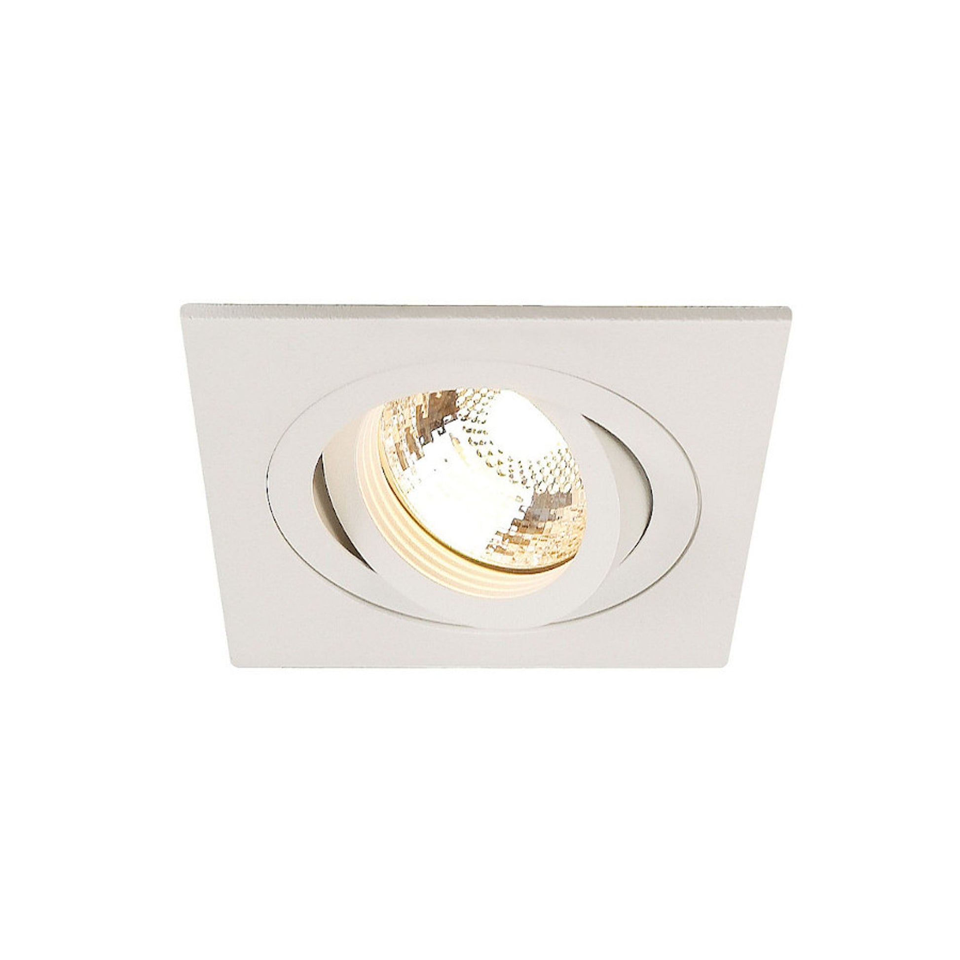 RENDL Outlet NEW TRIA SQ I MR16 recessed matte white 12V GU5,3 50W 113501 1