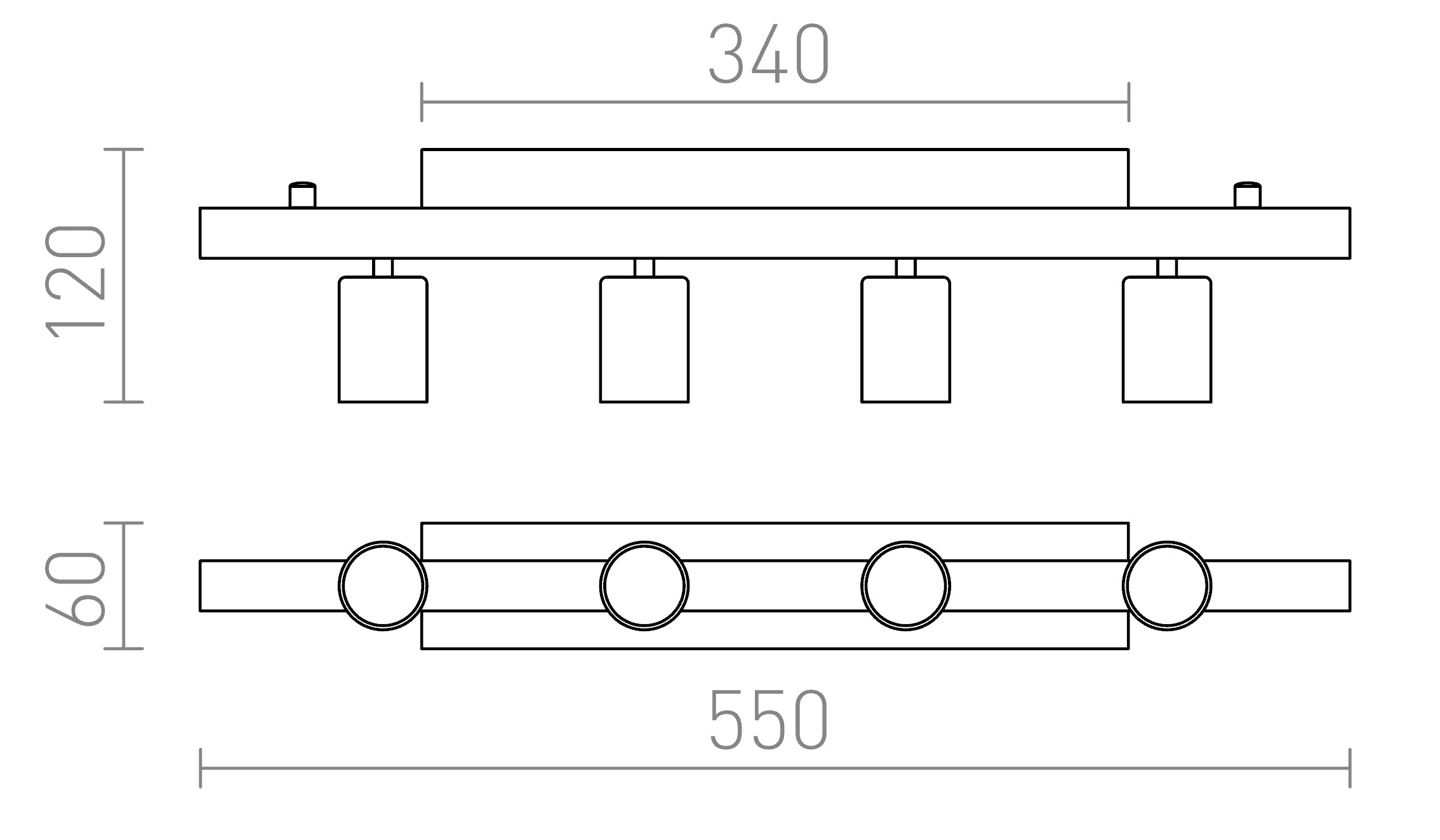 RALLONG IV ЗА ТАВАННА - Product sketch