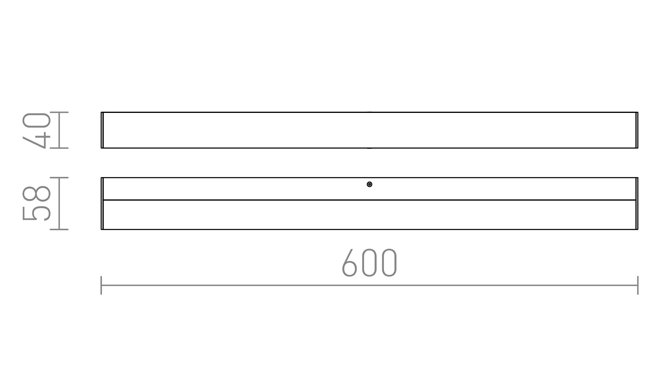 LEVIA 60 - Product sketch