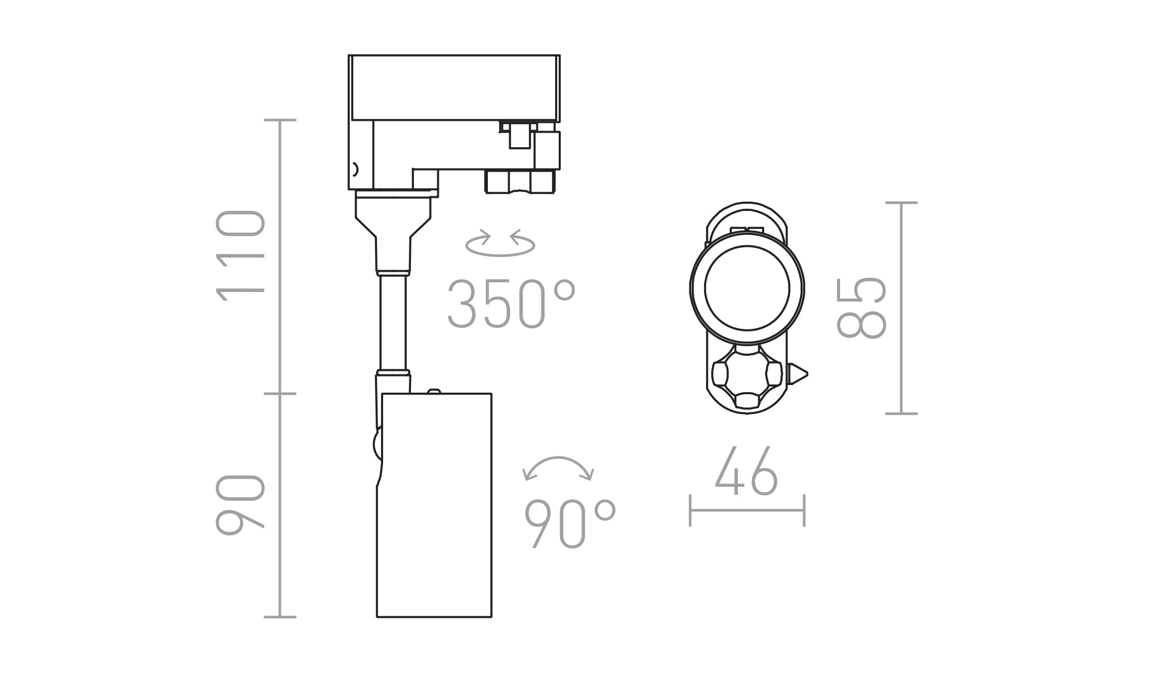 LOLLIPOP  for 3-circuit tracks - Product sketch