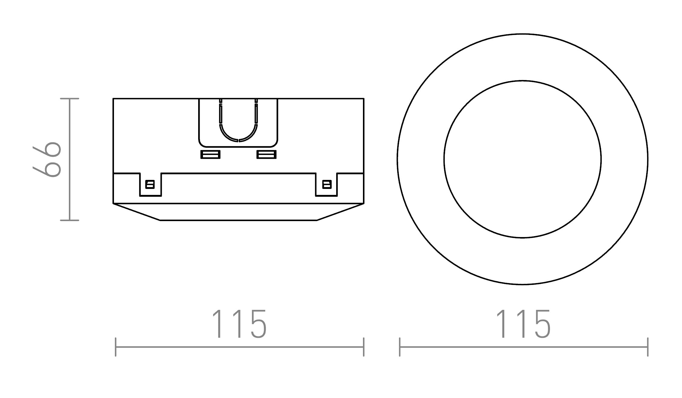 IP-BOX  za senzor G12755 - Product sketch