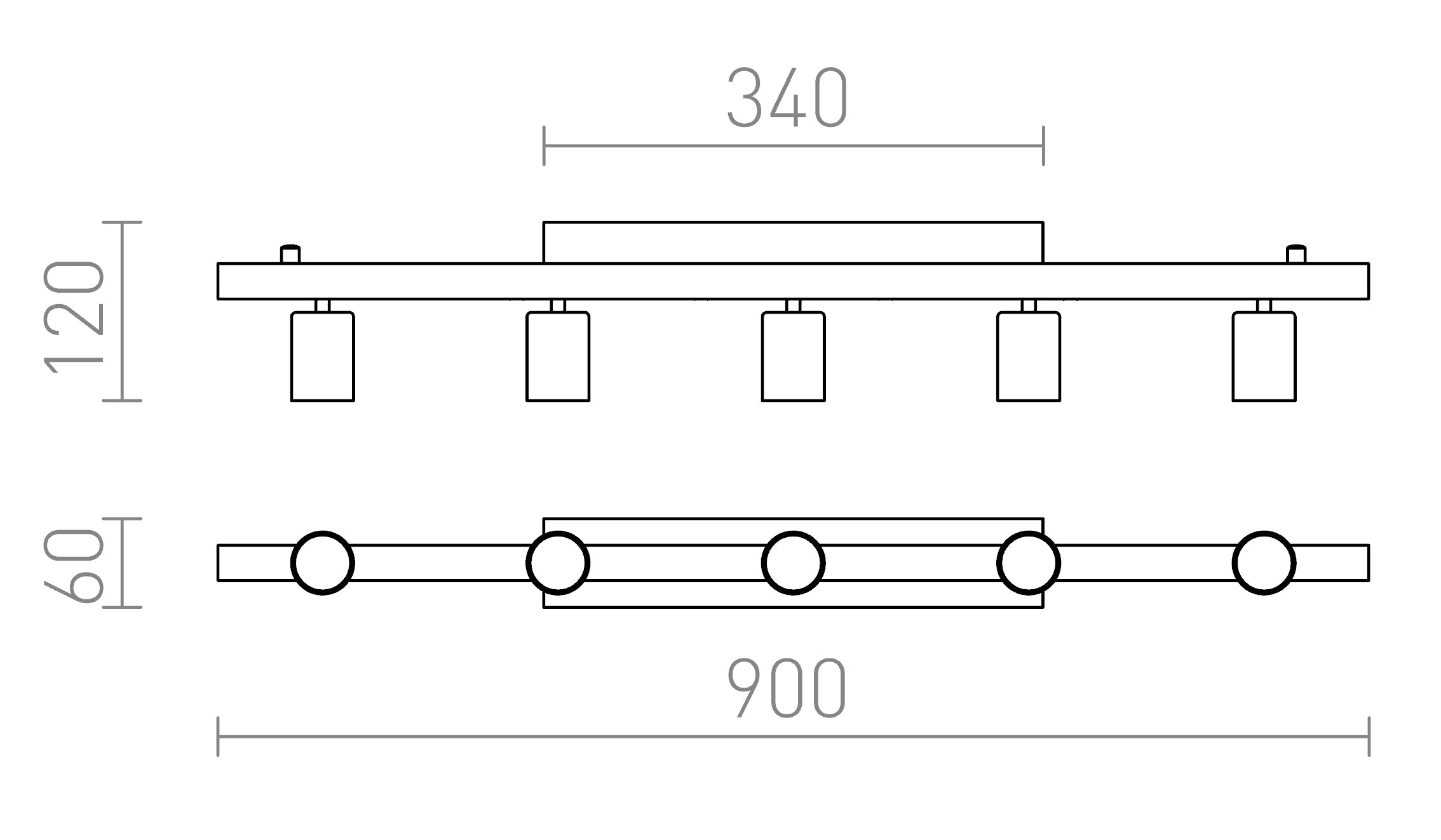 RALLONG V ТАВАННА - Product sketch