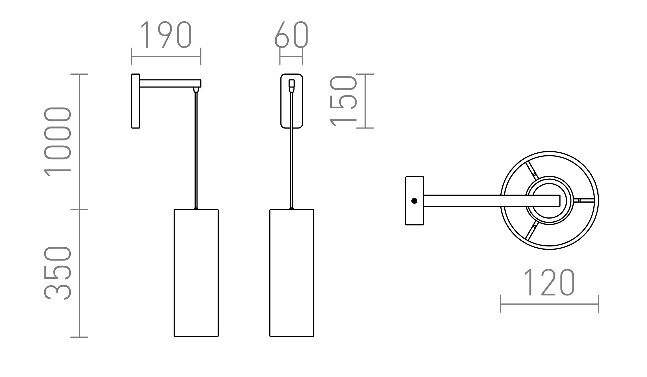 HUDSON СТЕННА - Product sketch