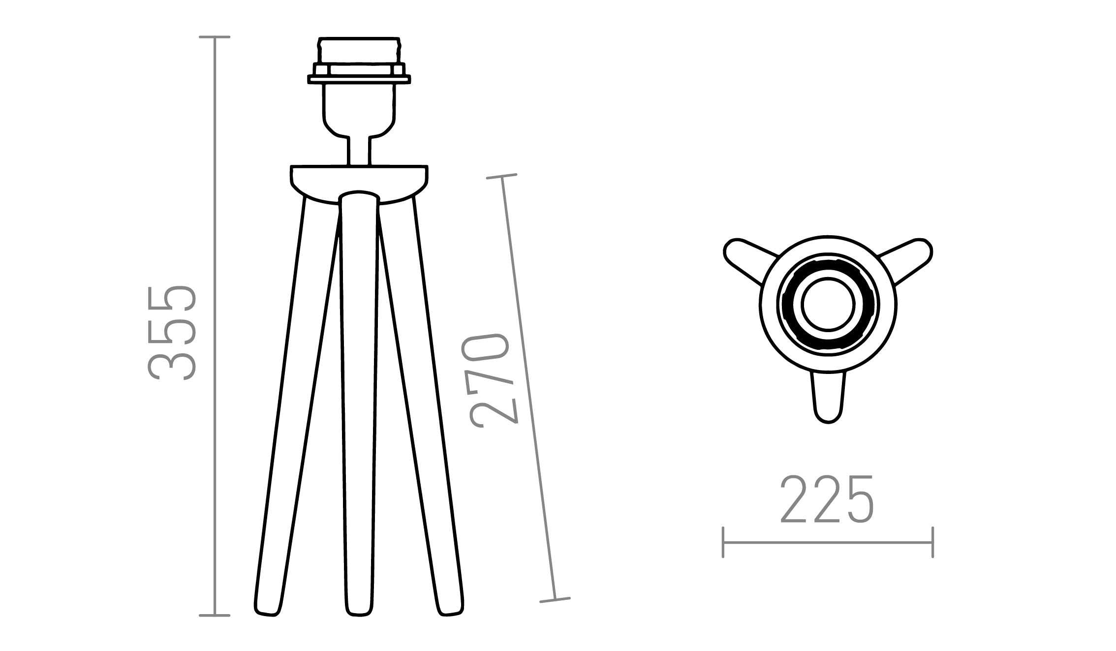 BASCO  namizna osnova - Product sketch