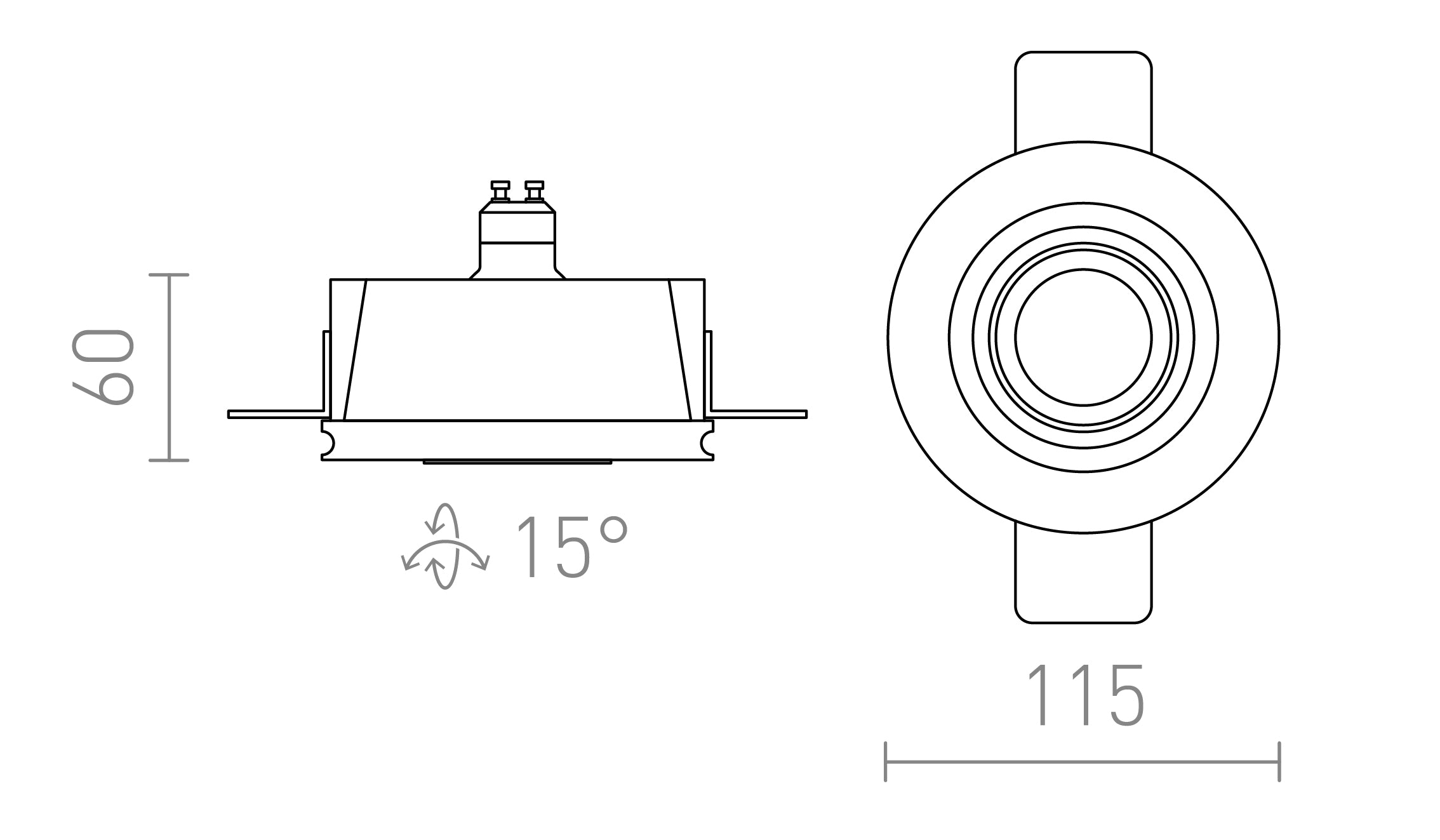 DAYTONA НАСОЧВАЩА СЕ - Product sketch