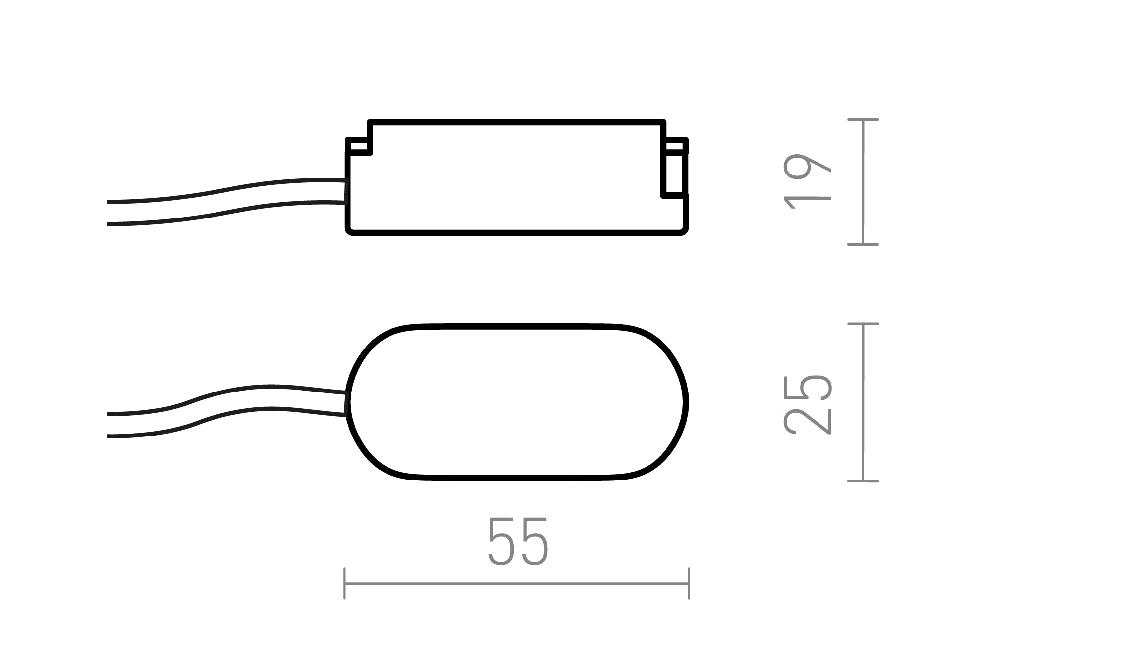 VEGA  зареждане лампа - Product sketch