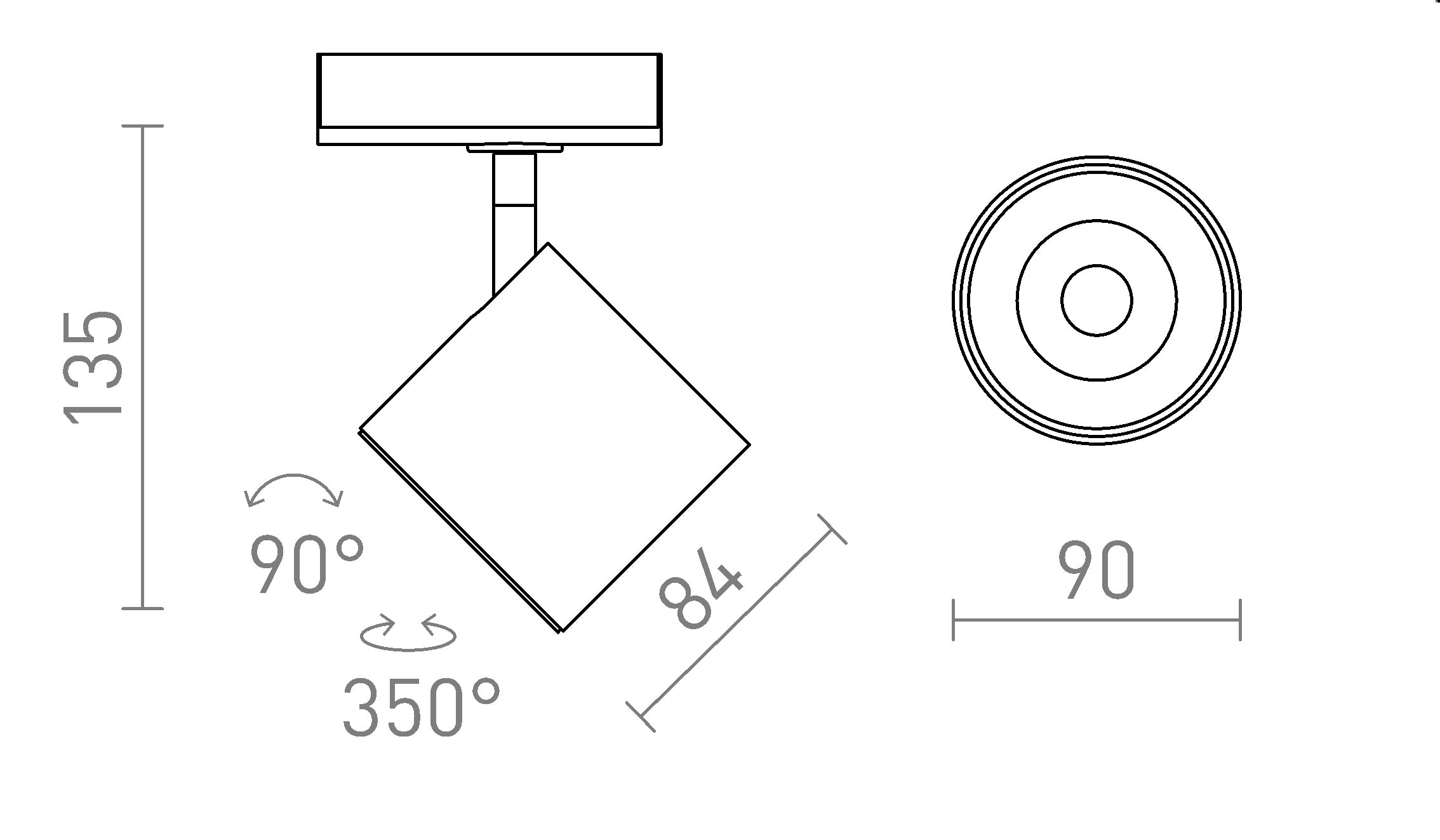 IRIS 9 ЗА 1-КРЪГОВА ШИНА - Product sketch