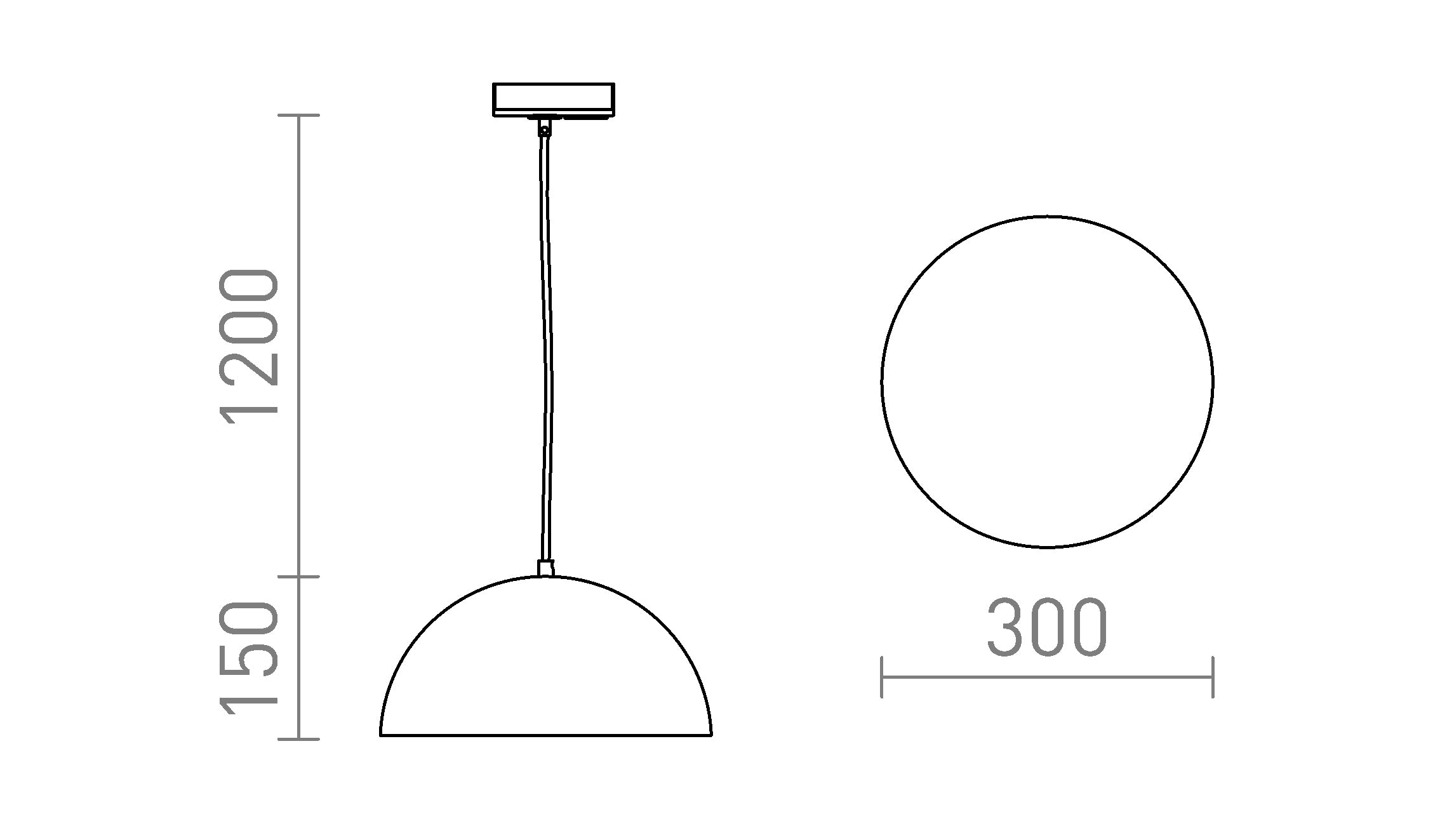 GLADYS 30 ЗА МОНОФАЗНА ШИНА - Product sketch