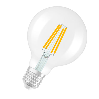 RENDL light source OSRAM Retrofit Globe 125  clear 230V E27 LED EQ120 2700K G14607 2