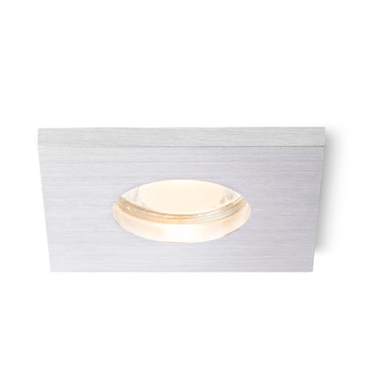 RENDL Outlet ASTOR SQ   brushed aluminum 230V GU10 50W IP65 R10574 1
