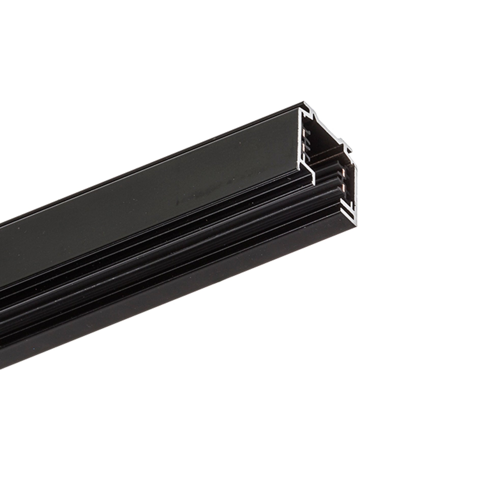 RENDL 3-circuit track system EUTRAC 2m 3-circuit track black 230V  R11301 1
