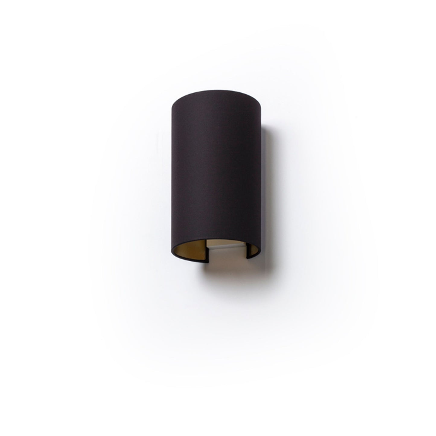RENDL wall lamp RON W 15/25 wall  Polycotton black/golden foil 230V LED E27 15W R11464 2
