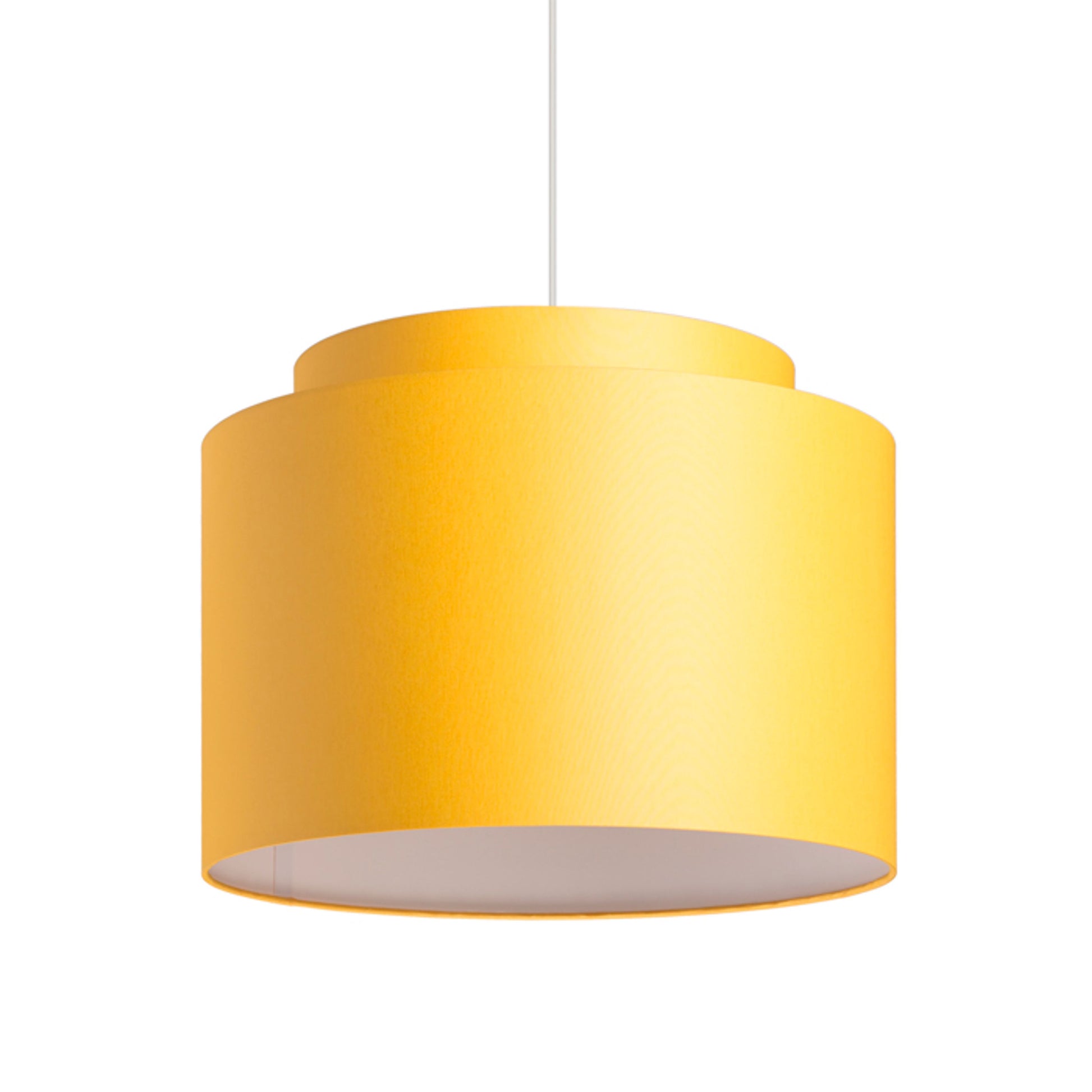 RENDL shades, shade bases, pendent sets DOUBLE 40/30 shade Chintz apricot/white PVC max. 23W R11507 1