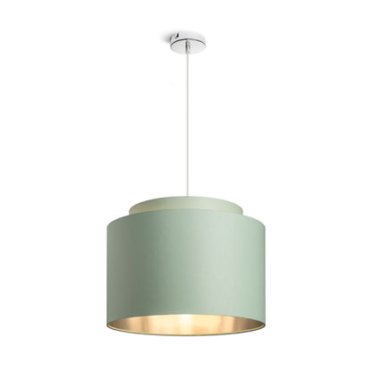 RENDL shades, shade bases, pendent sets DOUBLE 40/30 shade Chintz mint/silverfoil max. 23W R11544 2