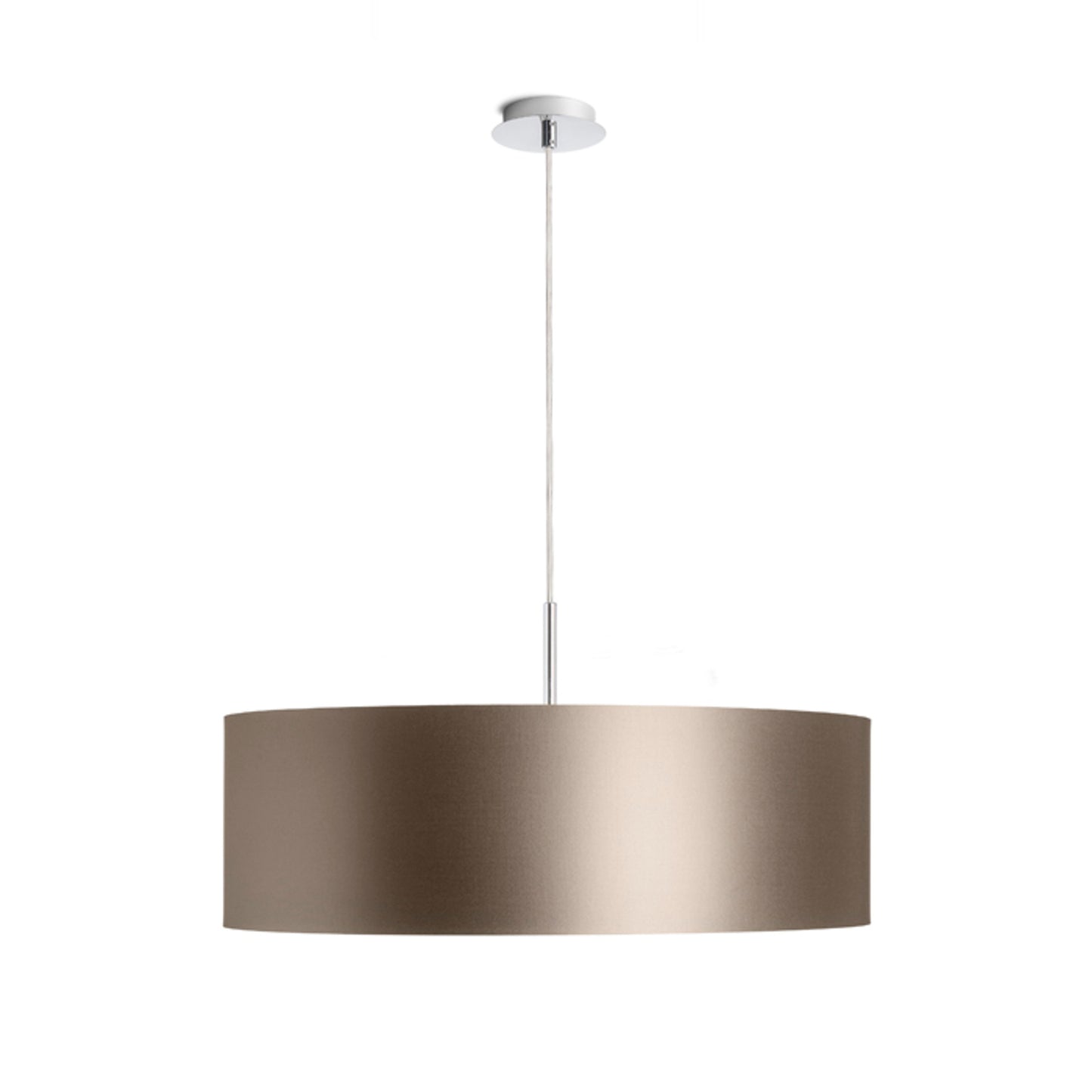 RENDL shades, shade bases, pendent sets RON 60/19 shade  Monaco dove gray/silver PVC  max. 23W R11584 3