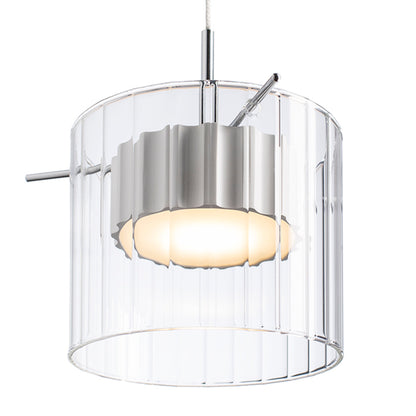 RENDL pendant lamp ESTRA I pendant white clear glass 230V LED 5W  3000K R11679 2