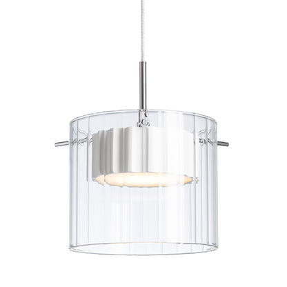 RENDL pendant lamp ESTRA I pendant white clear glass 230V LED 5W  3000K R11679 7