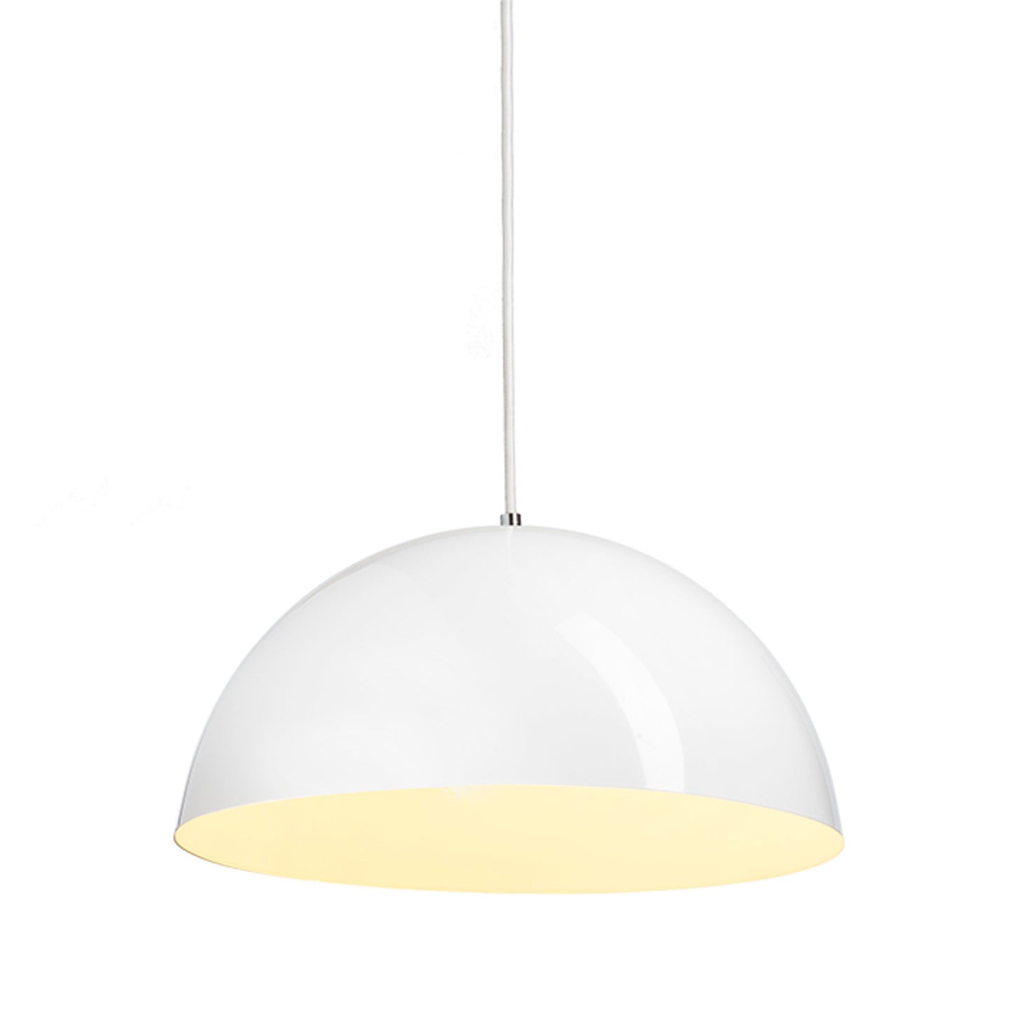 RENDL pendant lamp MONROE 40 pendant shiny white/white  230V LED E27 30W R11707 8