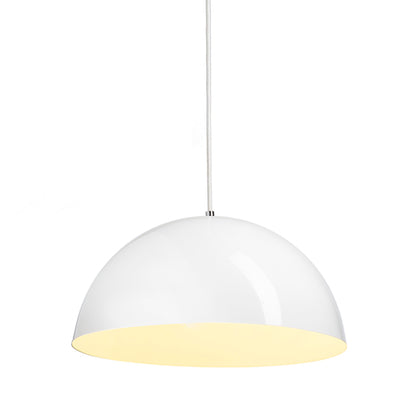RENDL pendant lamp MONROE 40 pendant shiny white/white  230V LED E27 30W R11707 8