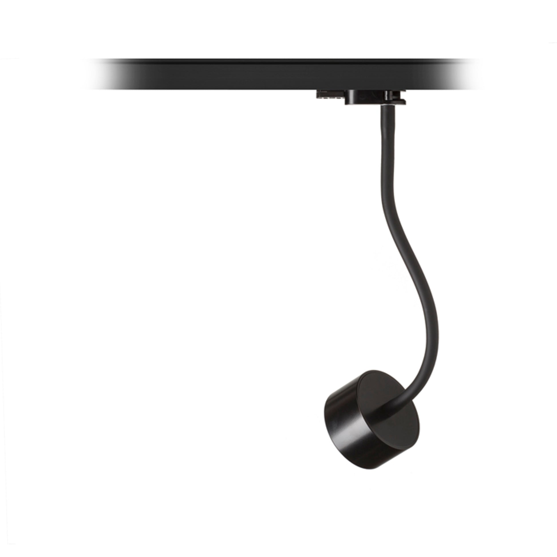 RENDL 3-circuit track system PIXIE on goose neck for 3-circuit tracks black 230V LED GX53 7W R11769 3