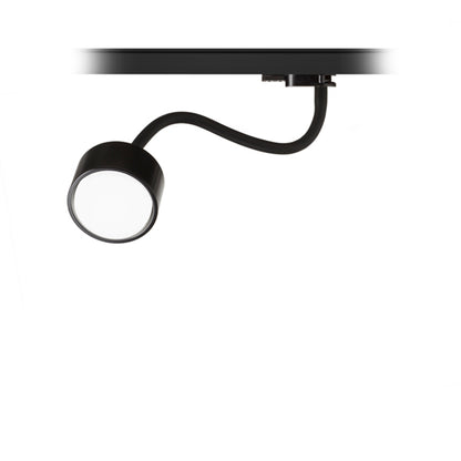 RENDL 3-circuit track system PIXIE on goose neck for 3-circuit tracks black 230V LED GX53 7W R11769 5