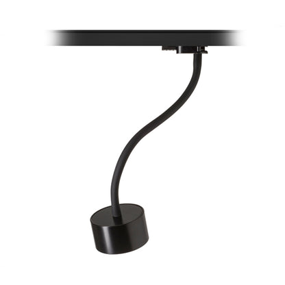 RENDL 3-circuit track system PIXIE on goose neck for 3-circuit tracks black 230V LED GX53 7W R11769 7