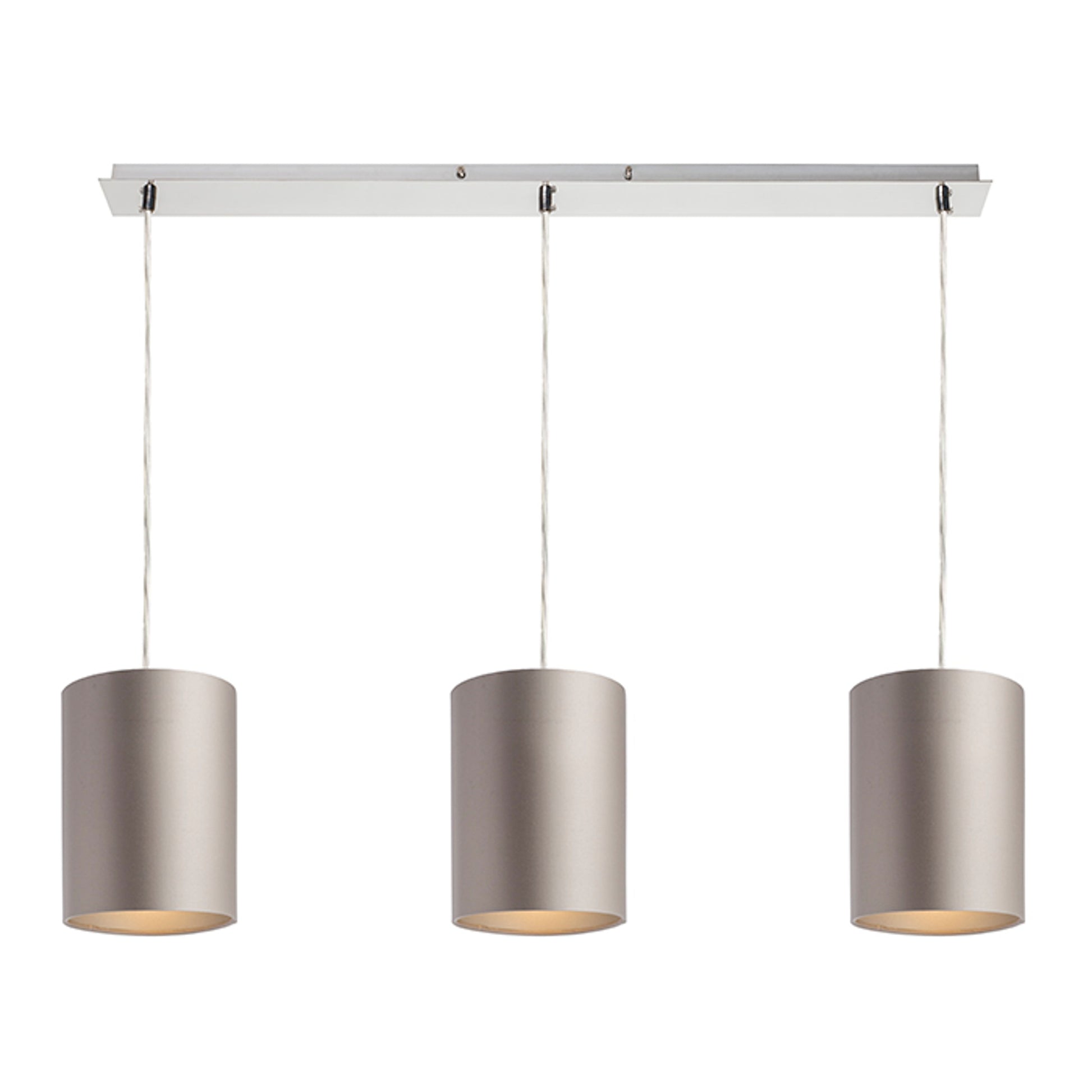 RENDL shades, shade bases, pendent sets MORE 80 pendant ceiling base  chrome 230V LED E27 3x15W R11777 3