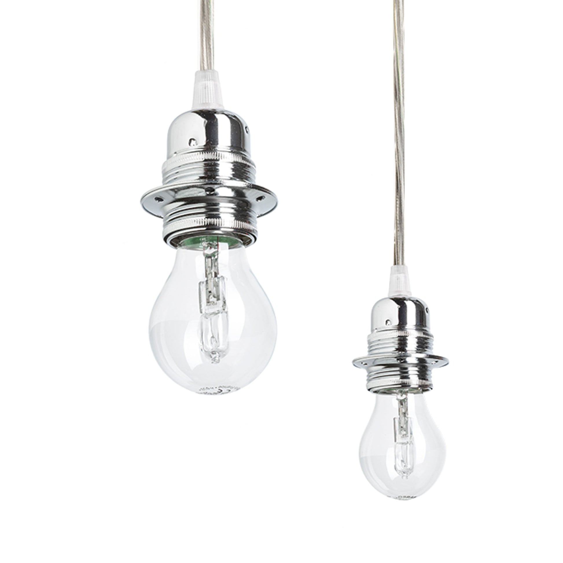 RENDL shades, shade bases, pendent sets KOMBIX 6 pendant set WB+TC+CHF   230V LED E27 6x15W R11783 2