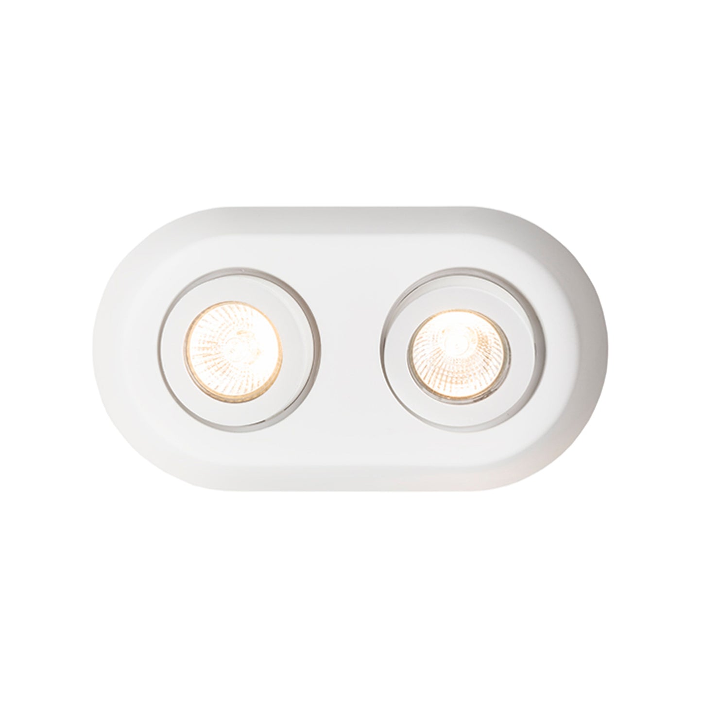 RENDL recessed light DINGO GU10 II directional  plaster 230V GU10 2x35W R12037 6