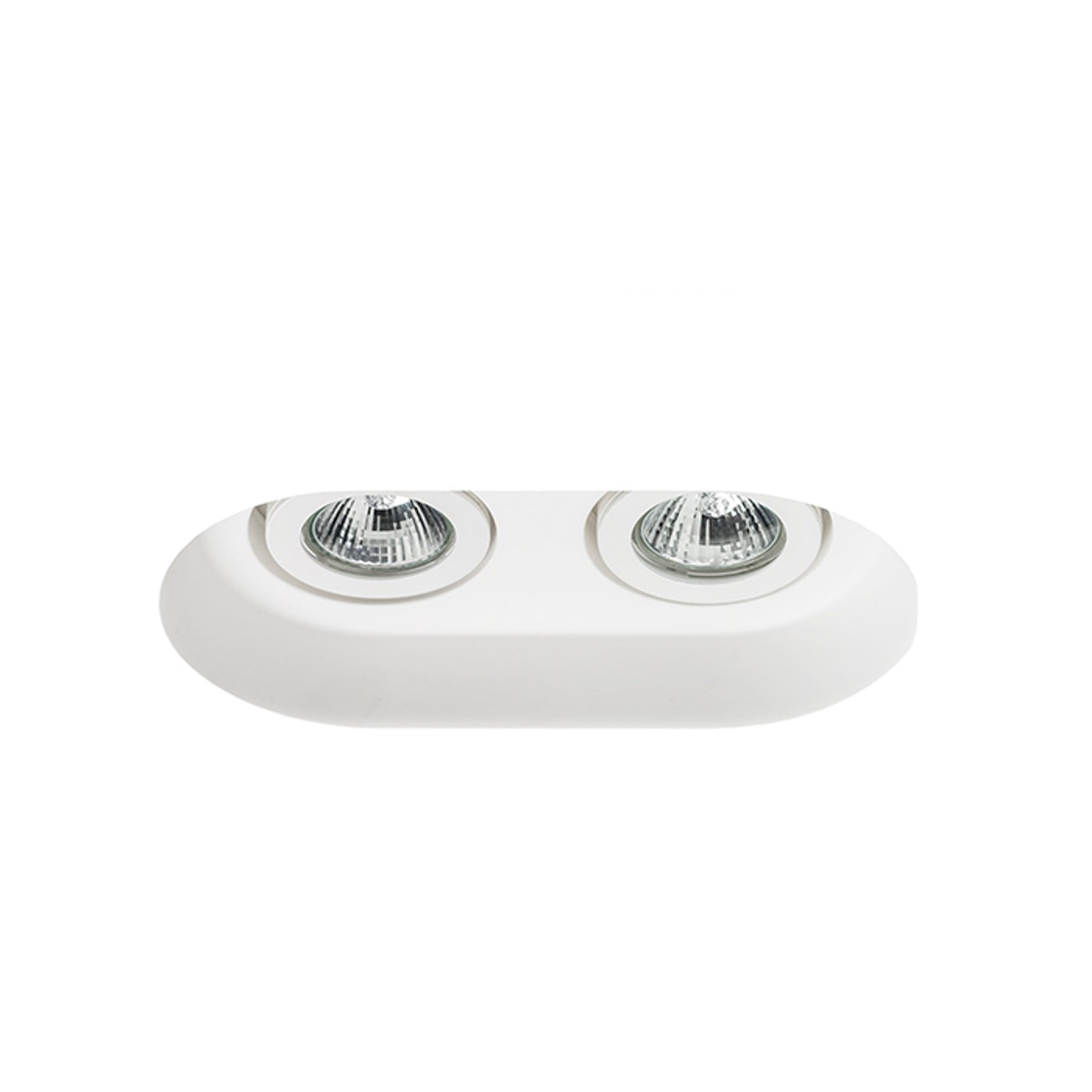 RENDL recessed light DINGO GU10 II directional  plaster 230V GU10 2x35W R12037 8