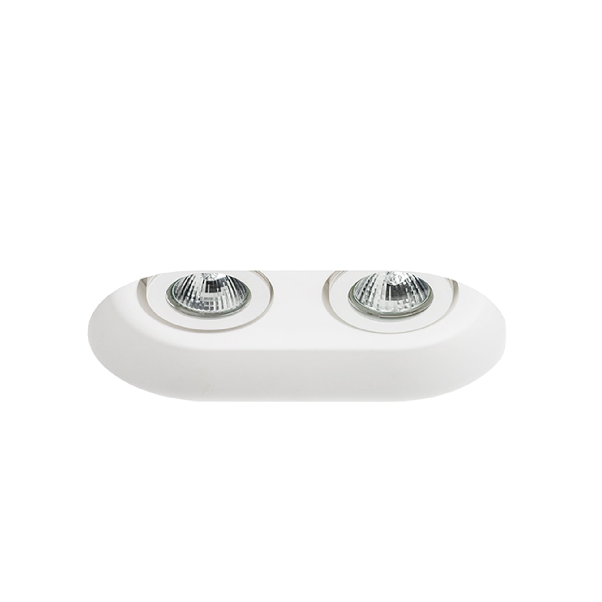 RENDL recessed light DINGO GU10 II directional  plaster 230V GU10 2x35W R12037 8