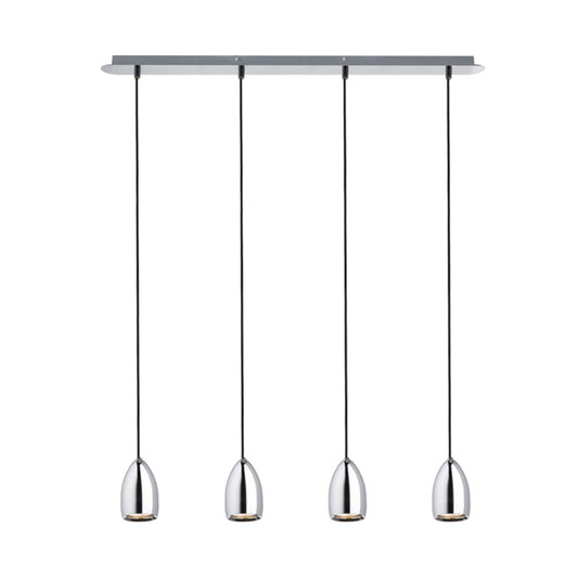 RENDL pendant lamp BABADES IV pendant  chrome 230V GU10 4x35W R12083 1